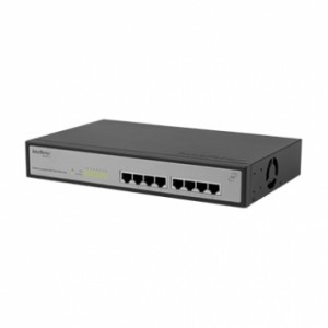 Switch 8 portas PoE Fast Ethernet (SF 802 AF)